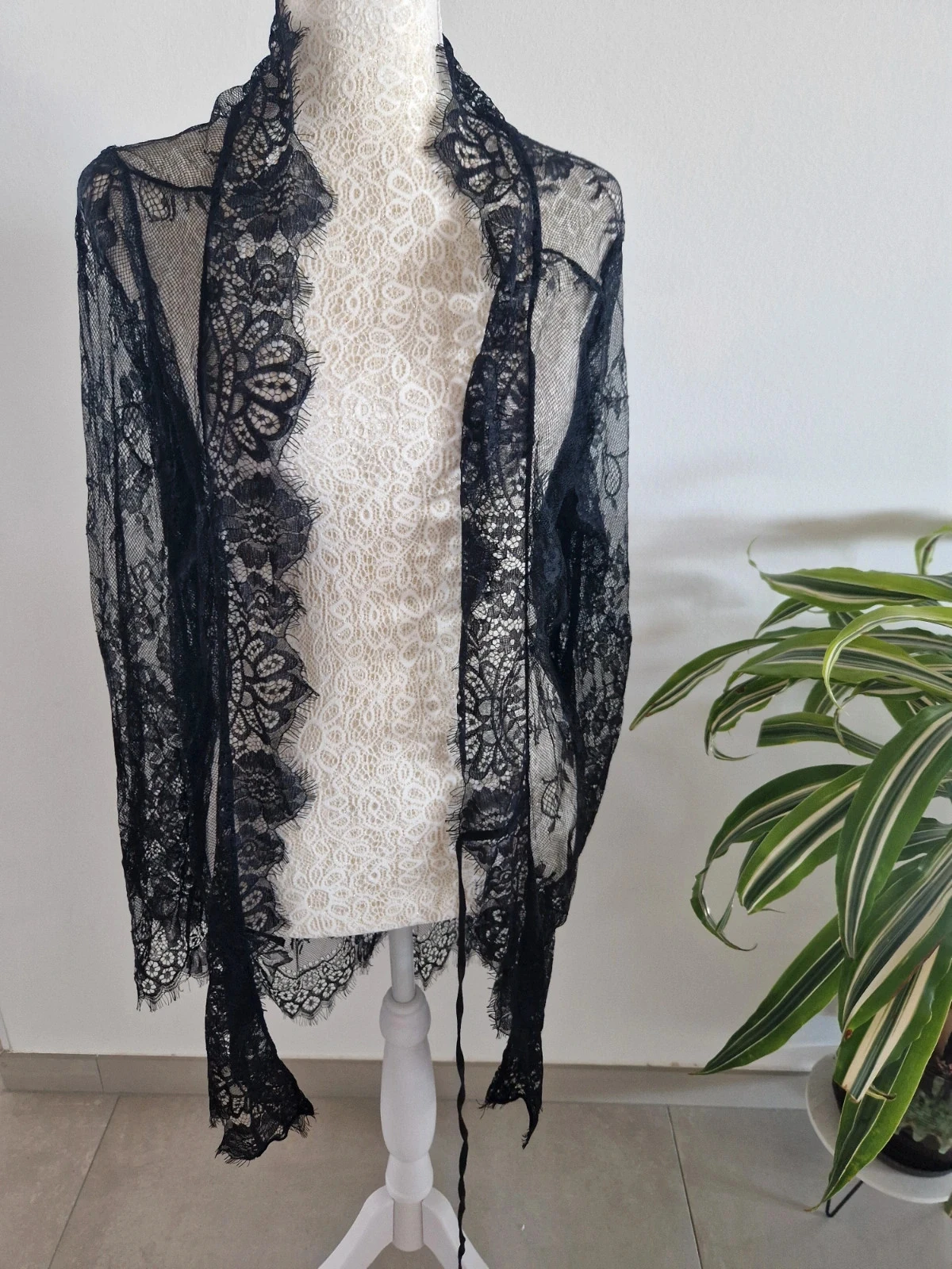 Peignoir dentelle - S/M - Fascinating Nights